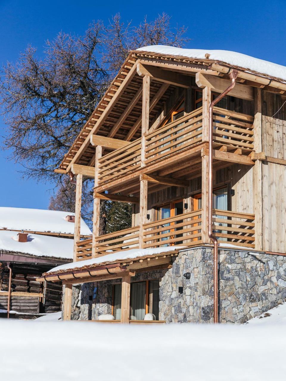 Rifugio Graziani Huette Hotel San Vigilio Di Marebbe Exterior foto