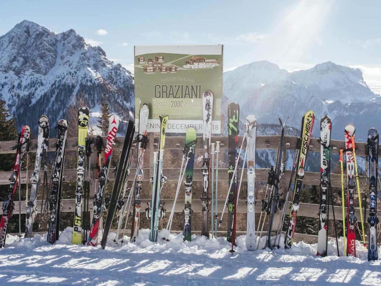 Rifugio Graziani Huette Hotel San Vigilio Di Marebbe Exterior foto